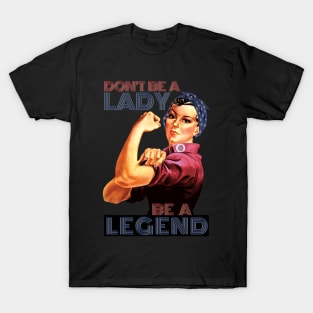 Vintage Strong Woman T-Shirt